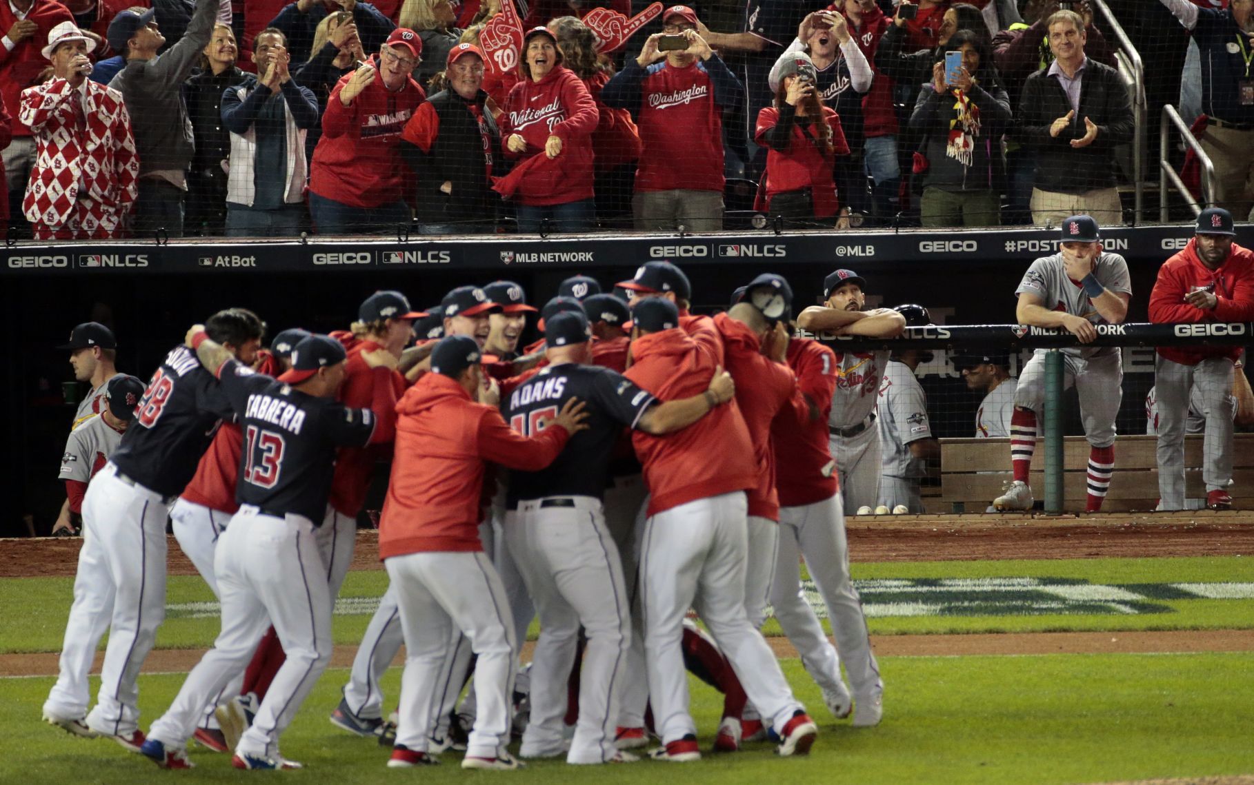 Cardinals on the brink of elimination from the National League Championship Series in Washington